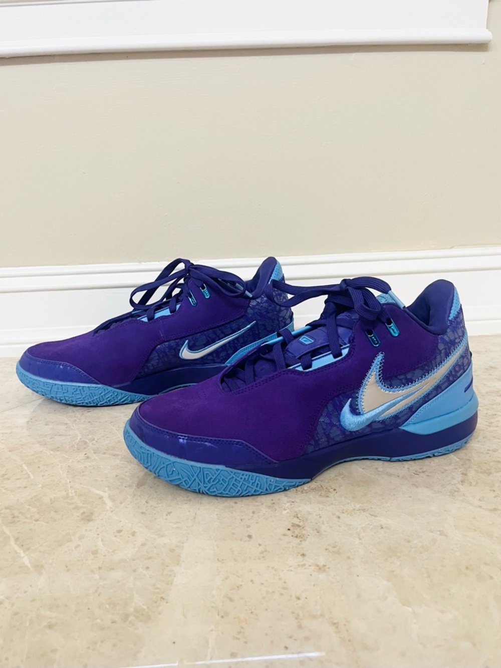Nike Zoom LeBron NXXT Gen AMPD "Summit Lake Hornets" basketball shoes size 10